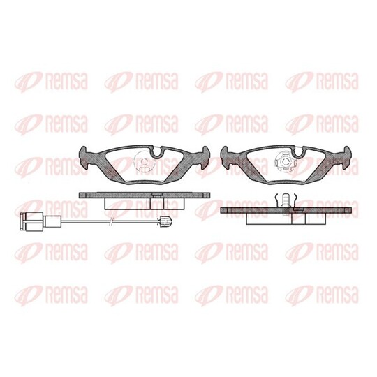 0155.02 - Brake Pad Set, disc brake 