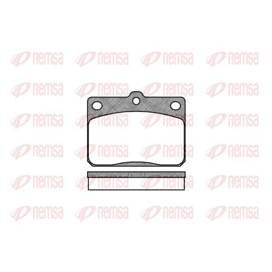 0079.40 - Brake Pad Set, disc brake 