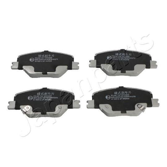 PA-0417AF - Brake Pad Set, disc brake 