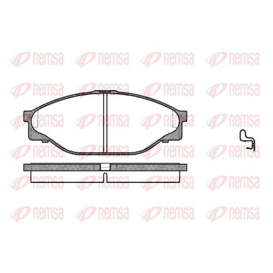 0412.20 - Brake Pad Set, disc brake 