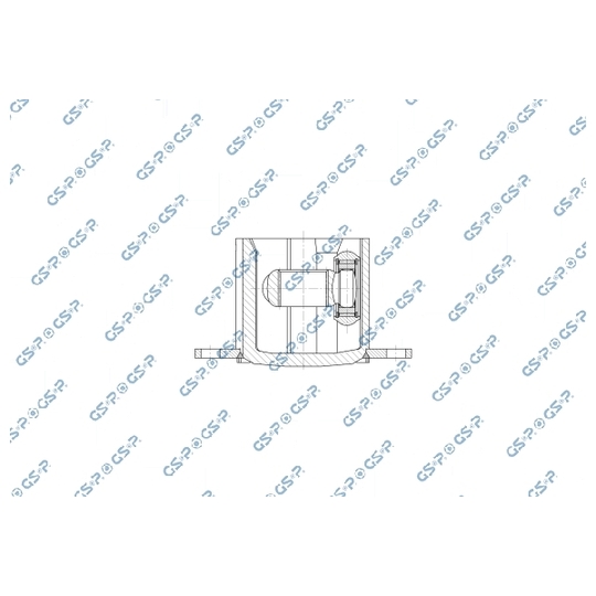 602522 - Ledsats, drivaxel 