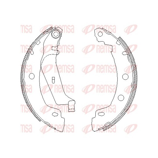 4416.01 - Brake Shoe 