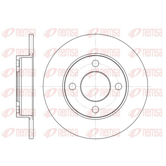 6120.00 - Brake Disc 