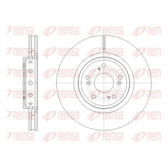 61658.10 - Brake Disc 