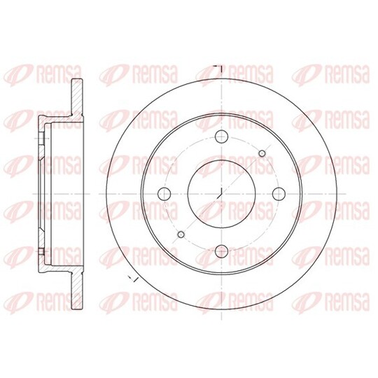 61226.00 - Brake Disc 