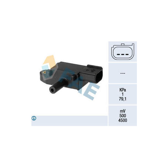 16148 - Sensor, exhaust pressure 