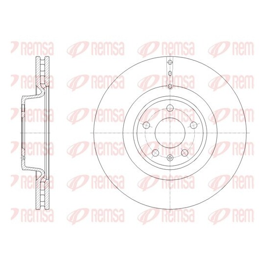 61670.10 - Brake Disc 