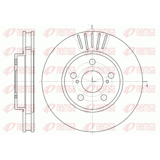 6541.10 - Brake Disc 