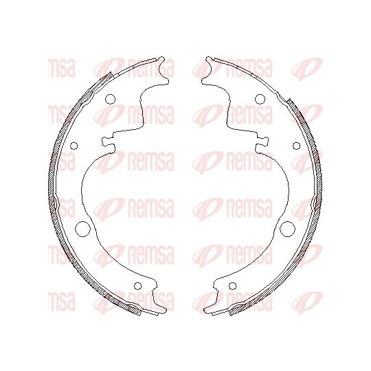 4105.00 - Brake Shoe 