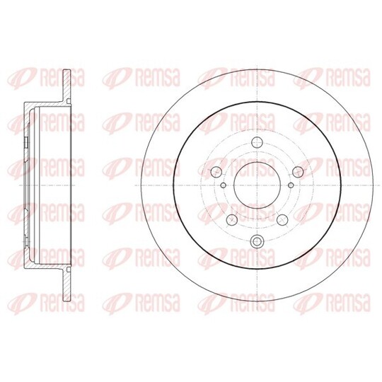 61815.00 - Brake Disc 