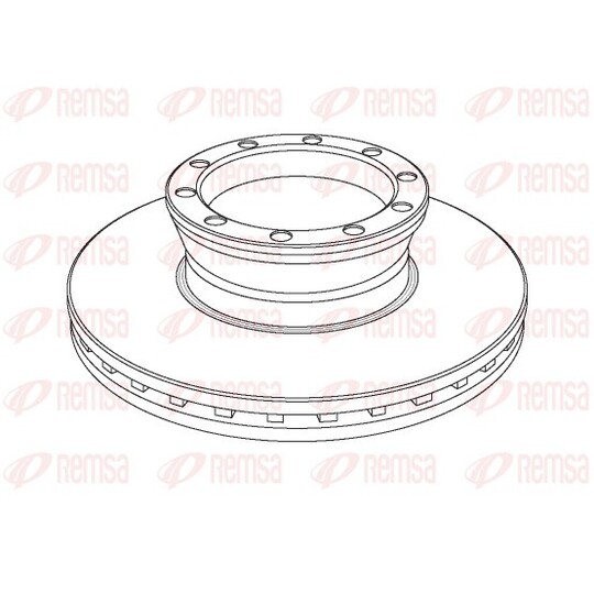 NCA1041.20 - Brake Disc 