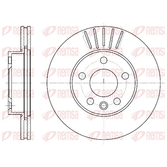 6551.10 - Brake Disc 