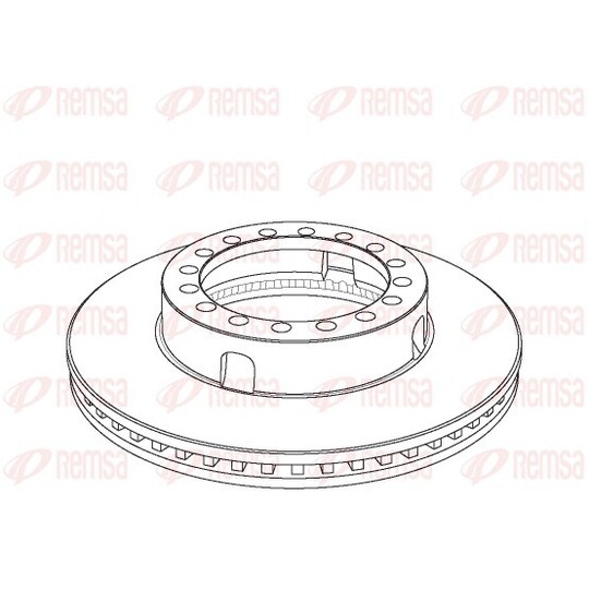 NCA1072.20 - Brake Disc 