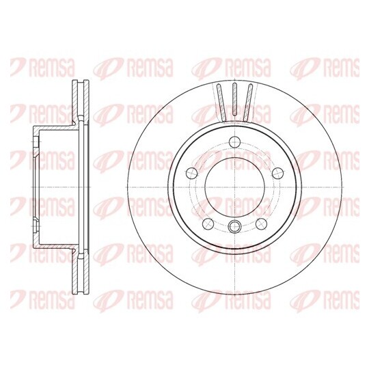 6651.10 - Brake Disc 