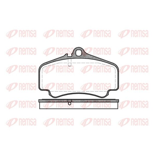 0863.00 - Brake Pad Set, disc brake 