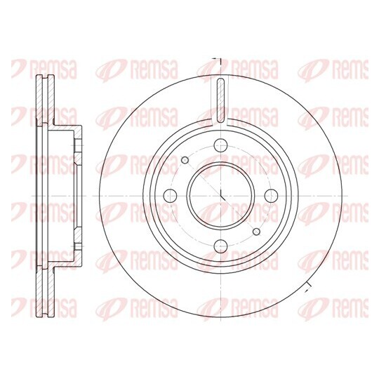 6105.10 - Brake Disc 