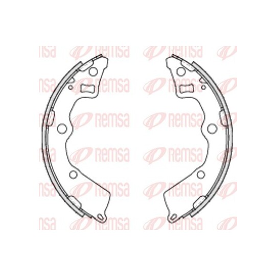 4225.00 - Brake Shoe 