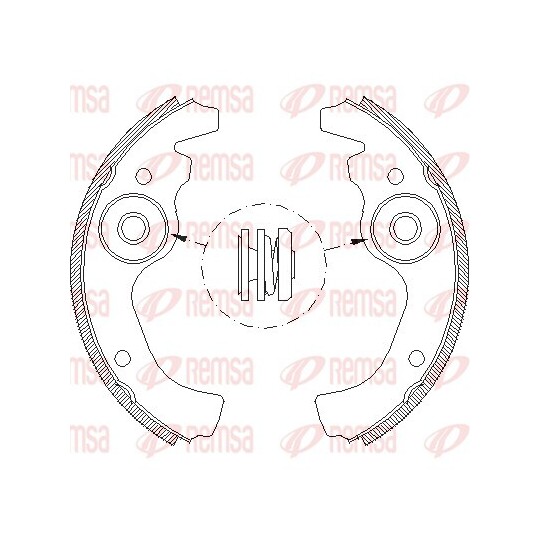 4611.00 - Brake Shoe 