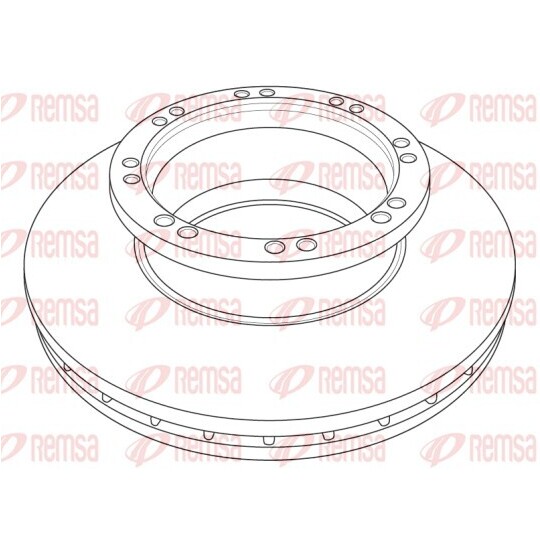 NCA1215.20 - Brake Disc 