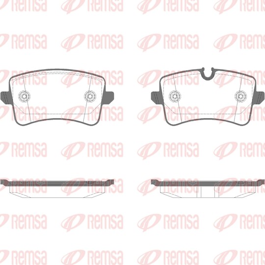 1343.14 - Brake Pad Set, disc brake 