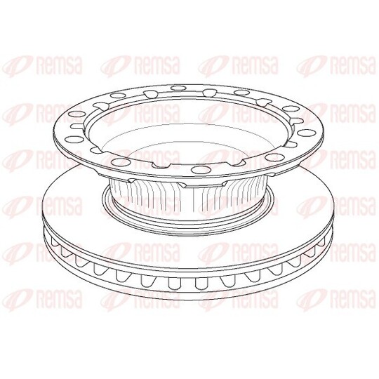 NCA1171.20 - Brake Disc 