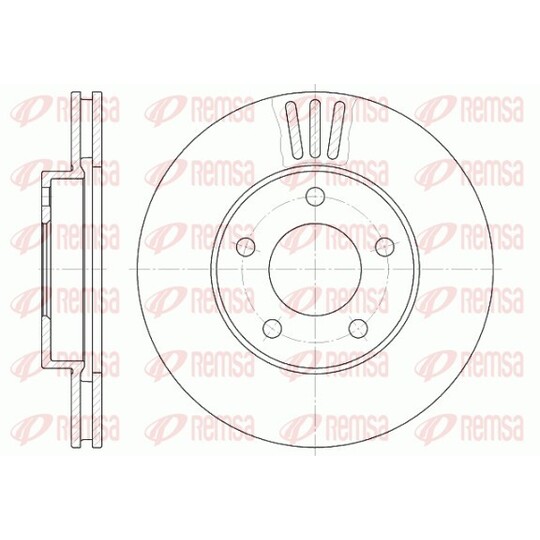 61020.10 - Brake Disc 