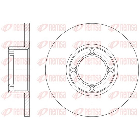 6037.00 - Brake Disc 