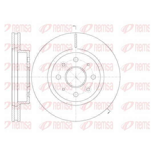 61103.10 - Brake Disc 