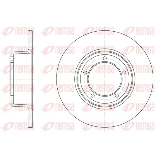 6341.00 - Brake Disc 