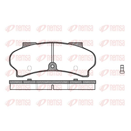 0026.02 - Brake Pad Set, disc brake 