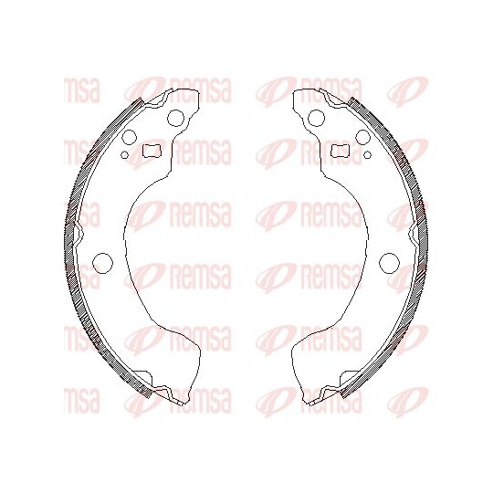 4189.00 - Brake Shoe 