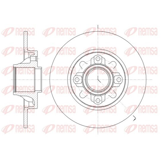 61060.00 - Brake Disc 