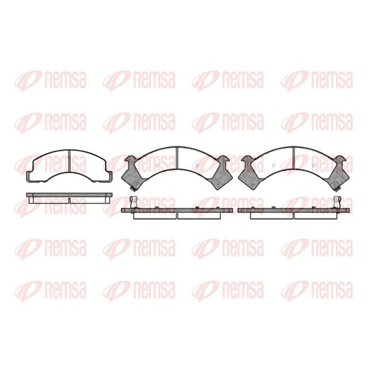 0394.00 - Brake Pad Set, disc brake 