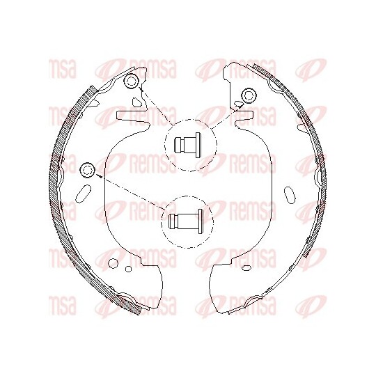 4306.00 - Brake Shoe 