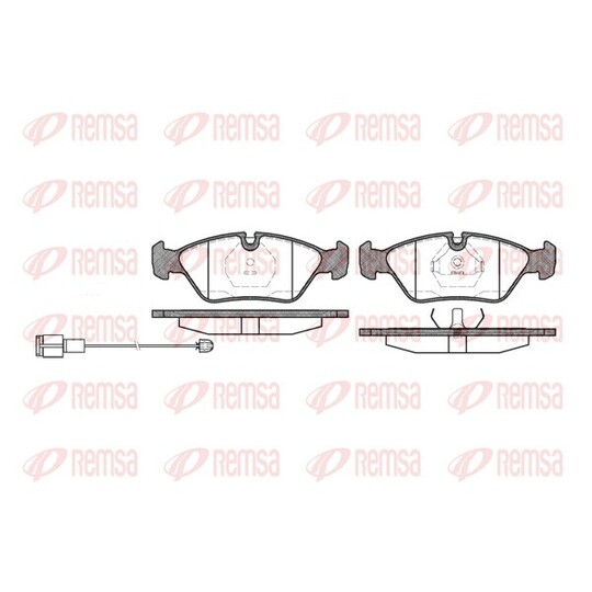 0139.02 - Brake Pad Set, disc brake 