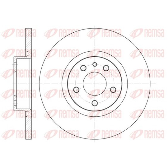 6512.00 - Brake Disc 