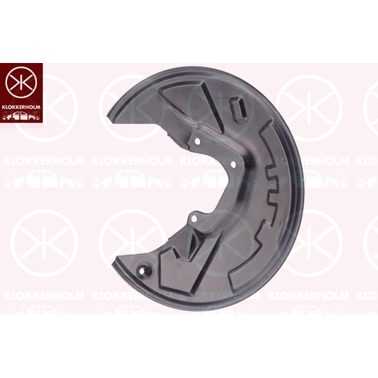 5551878 - Splash Panel, brake disc 