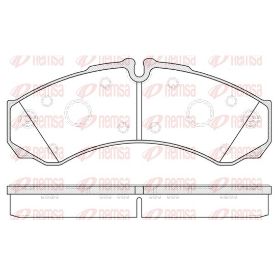 0651.20 - Brake Pad Set, disc brake 