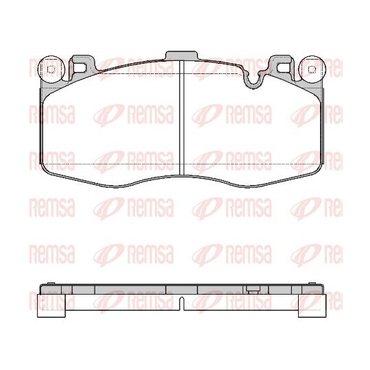 1733.00 - Brake Pad Set, disc brake 