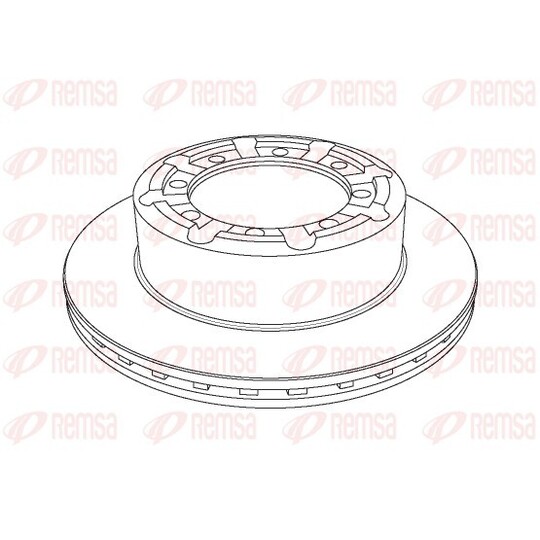 NCA1140.20 - Brake Disc 