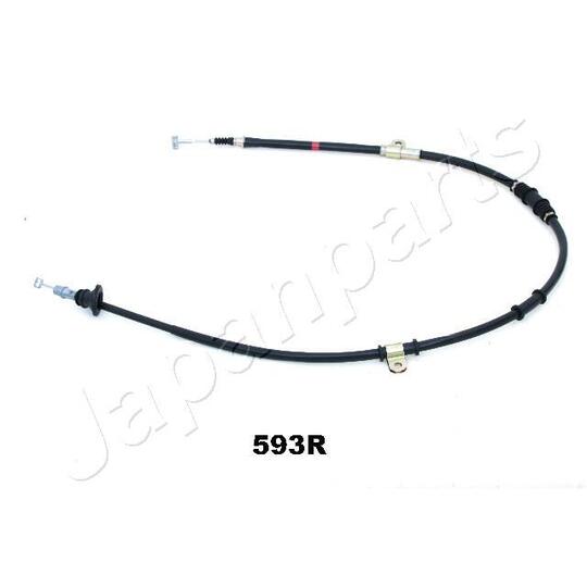 BC-593R - Cable, parking brake 