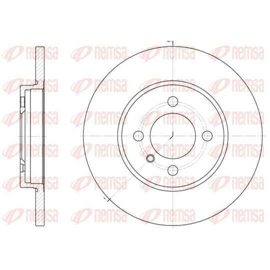 6058.00 - Brake Disc 