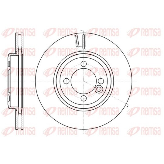 61081.10 - Brake Disc 