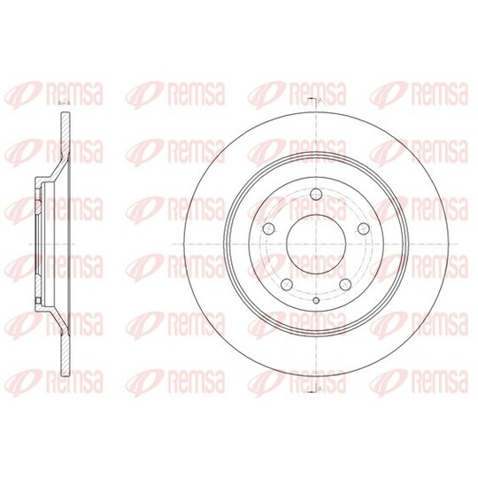 61518.00 - Brake Disc 