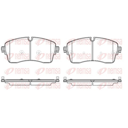 1815.00 - Brake Pad Set, disc brake 