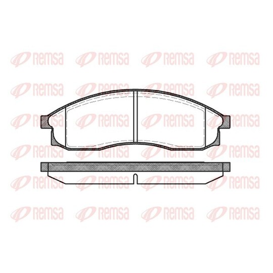 0469.00 - Brake Pad Set, disc brake 