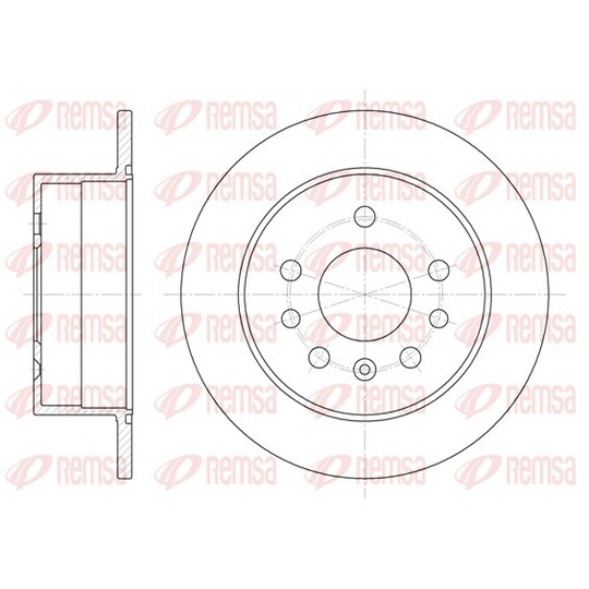 6532.00 - Brake Disc 