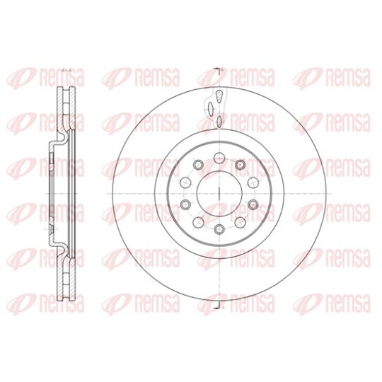 61429.10 - Brake Disc 