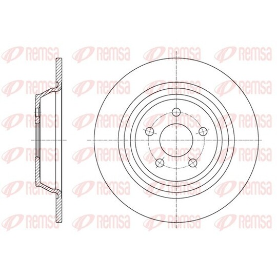 61604.00 - Brake Disc 