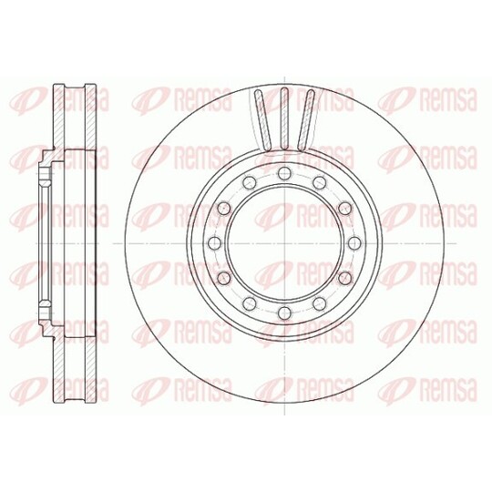 61261.10 - Brake Disc 